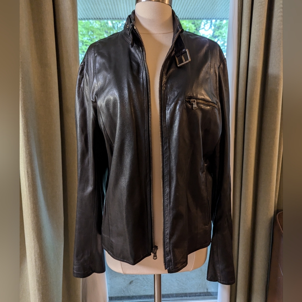 Morrison Leyton Astor Lambskin Leather Jacket